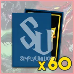 Classic Blue 60 Dragon Shield Sleeves Japanese Size 🐉for Yugioh - Image 1