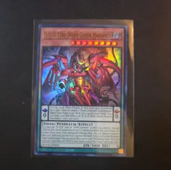 Yugioh D/D/D Zero Doom Queen Machinex DOOD-EN003 Ultra Rare 1st Edition NM - Image 1