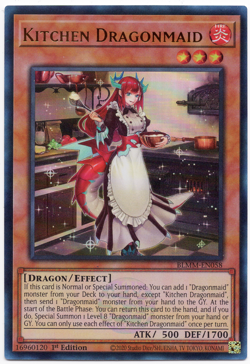 Kitchen Dragonmaid BLMM-EN058 Ultra Rare NM Yu-Gi-Oh! TCG #2 - Image 1