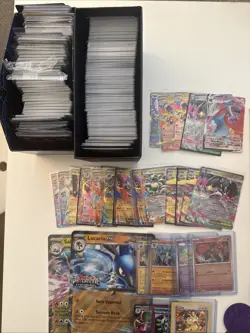 1000+ Pokemon Card Bulk Lot, Jumbos, EX, Vstar, Commons, rares, Holos, Shiny Etc - Image 2
