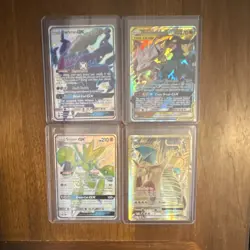 4-Card Bundle for HoennHoarder - Darkrai, Reshiram & Zekrom, Scizor, Dragonite - Image 1