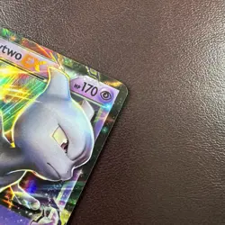 Mewtwo EX XY183 Black Star Promo Holo Pokemon TCG Card- LP - Image 4