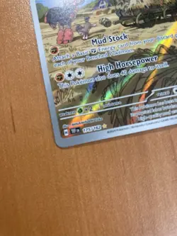 Mudsdale 175/162 Pokemon TCG Temporal Forces Illustration Rare Card NM Fast Ship - Image 2
