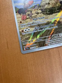 Mudsdale 175/162 Pokemon TCG Temporal Forces Illustration Rare Card NM Fast Ship - Image 3