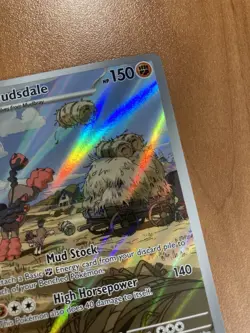 Mudsdale 175/162 Pokemon TCG Temporal Forces Illustration Rare Card NM Fast Ship - Image 5