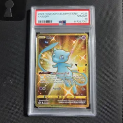 Pokemon Card - Mew 025/025 Celebrations 25th Anniversary Holo - PSA 10 - Image 1