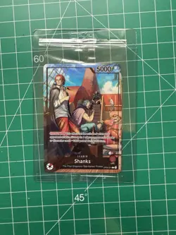 One Piece Shanks PSA Promo Card Exclusive OP09-001 Sealed - Image 1