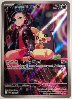 Marnie's Morpeko 206 Promo Foil: Pokemon Card NM - Image 1