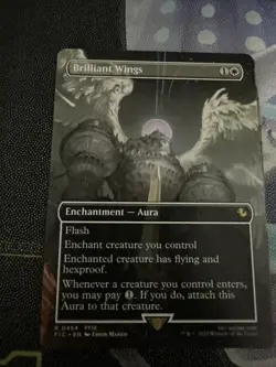 Brilliant Wings (Borderless) Commander: Final Fantasy Regular - Image 1