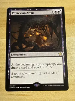MTG Phyrexian Arena Normal Foundations Magic 180 - NM - Image 1