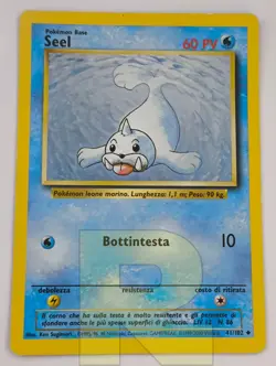 Seel ® Set Base 41/102 ® Non Comune ® Pokemon ® Italiano ® Good+ - Image 1