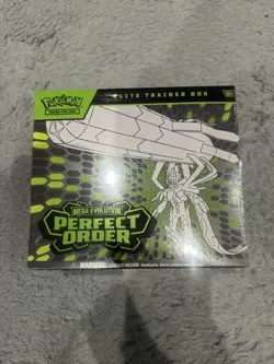Pokemon TCG Mega Evolution Perfect Order ETB Sealed - Image 1