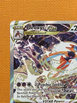 Pokemon Deoxys VSTAR TCG Crown Zenith Galarian Gallery Ultra Rare Card GG46/GG70 - Image 2