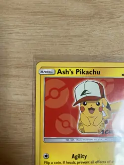 Pokemon TCG Ash's Pikachu SM109 Promo Card NM - Image 2