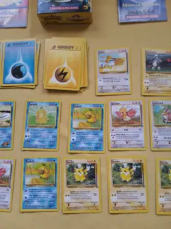 pokemon thunderstorm theme deck Open Very Good Condition I Don't Think They Were - Image 5