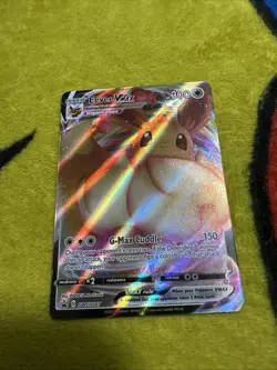 Pokemon Sword & Shield Black Star Promo Eevee VMAX SWSH087 Mint - Image 1
