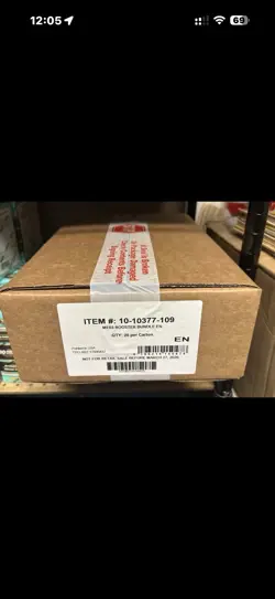 Pokemon TCG Mega Evolution Perfect Order - Sealed Booster Bundle Case - Image 1