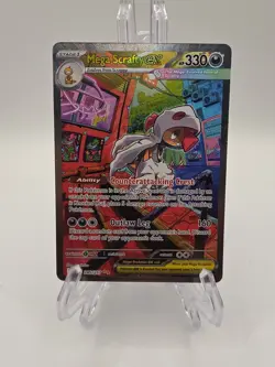 Pokemon MEGA SCRAFTY EX 285/217 - Ascended Heroes - SPECIAL ILLUSTRATION RARE - Image 1