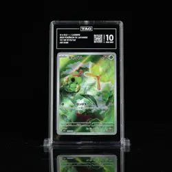 TAG 10 💎 キャタヒー CATERPIE 2023 POKEMON SCARLET & VIOLET JAPANESE #172/165 151 ART - Image 1