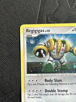 Pokemon TCG Regigigas 4/17 POP Series 9 Promo Holo (English) - LP(+) - Image 4