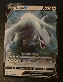 Pokemon TCG SWSH12: Silver Tempest #138/195 Lugia V #138 - Image 1