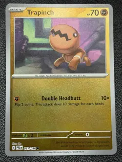 Trapinch 051/094 - Reverse Holo - Pokemon TCG: Phantasmal Flames - NM - Image 1
