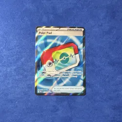 Poke Pad 113/182 Paradox Rift Reverse Holo Trainer-Item Uncommon English 2023 - Image 1