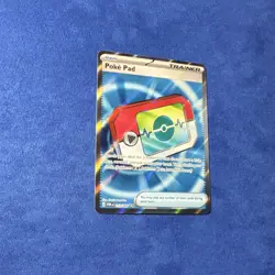Poke Pad 113/182 Paradox Rift Reverse Holo Trainer-Item Uncommon English 2023 - Image 3