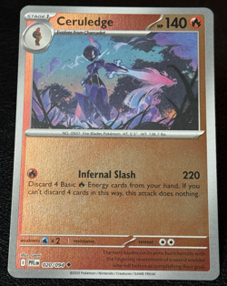 Ceruledge 020/094 - Reverse Holo - Pokemon TCG: Phantasmal Flames - NM - Image 1