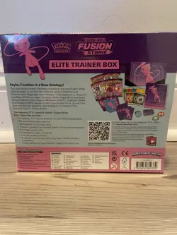 Pokemon Sword & Shield Fusion Strike Elite Trainer Box Mew Collector Booster - Image 2
