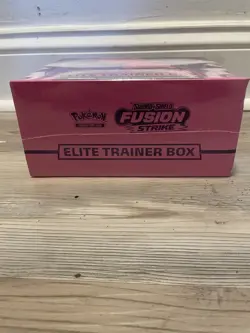 Pokemon Sword & Shield Fusion Strike Elite Trainer Box Mew Collector Booster - Image 3