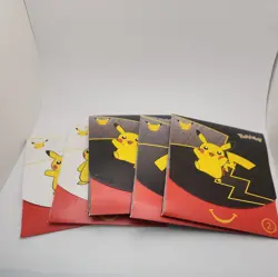 Pokemon McDonalds 25th Anniversary Promo Lot of 5 Sealed Unopened Pack Series 2 - Image 1