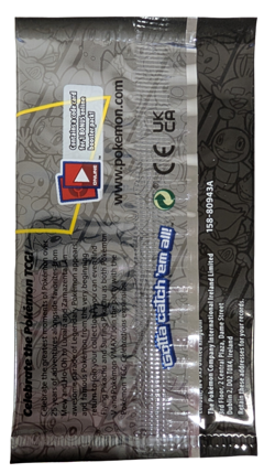 Pokemon TCG Celebrations Booster Pack Sealed Unweighed 25th Anniversary Logo ENG - Image 2