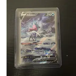 Suicune V GG38/GG70 Crown Zenith Galarian Gallery Full Art UR Holo EN - Image 1