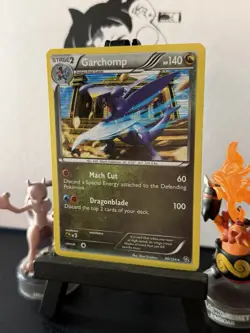 Pokemon TCG Garchomp Holo Rare Dragons Exalted 90/124 LP - Image 1