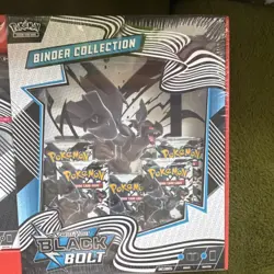 Pokemon TCG Scarlet & Violet Black Bolt & White Flare Box Poster Binder Booster - Image 4
