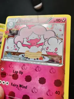 Pokemon TCG Slurpuff Uncommon Holo Radiant Collection RC20/RC32 Damaged - Image 4