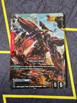 Shamblo - GD01-047 - R+ Alternate Art - Gundam TCG Card Game - Image 1