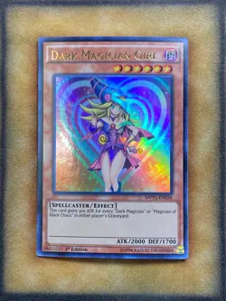 Yugioh Dark Magician Girl MVP1-EN056 Ultra Rare 1st Ed NM - Image 1