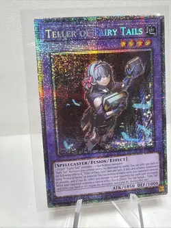 Yugioh Teller of Fairy Tails BLZD-EN034 Starlight Rare 1st Edition NM - Image 3