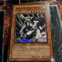 Mobius the Frost Monarch SOD-EN022 YuGiOh Soul of the Duelist 2004 Super Rare LP - Image 1