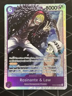 Rosinante & Law EB04-038 The Azure Sea's Seven Foil One Piece English NM - Image 1