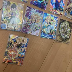Super Dragon Ball Heroes Trading Card Set Saiyan Characters Protector Sheets - Image 5