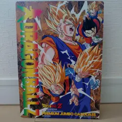 Dragon Ball Card Carddass Rare Son Goku Prism Sparkle 6sp Used - Image 3