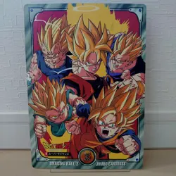 Dragon Ball Card Carddass Rare Son Goku Prism Sparkle 6sp Used - Image 4