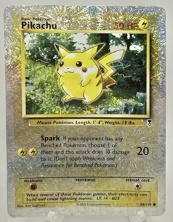 Pokemon Pikachu Legendary Collection Reverse Holo Card 86/110 MP-LP Condition - Image 1