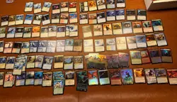 4 Stacks Of All Rare Magic The Gathering Cards (over 100 Rares) - Image 4