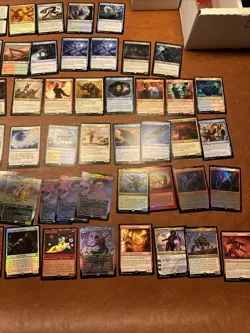 4 Stacks Of All Rare Magic The Gathering Cards (over 100 Rares) - Image 5
