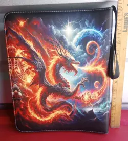 New 900 Pockets Pokemon Binder Clear Sleeves, 9-Pocket Trading Card Zipper - Image 2