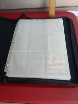 New 900 Pockets Pokemon Binder Clear Sleeves, 9-Pocket Trading Card Zipper - Image 3